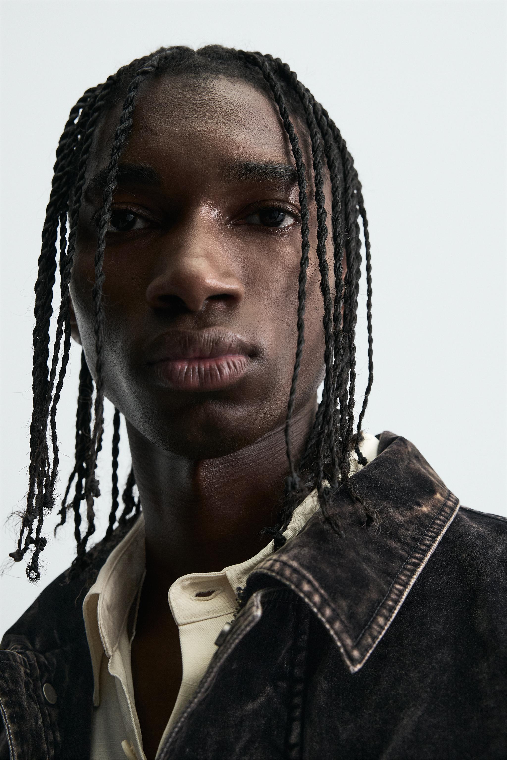 FLOCKED VELVET JACKET